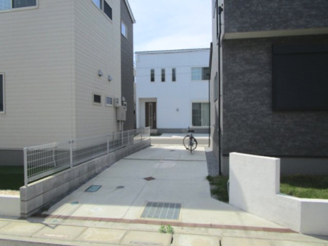 北本市宮内１丁目　中古戸建の駐車場