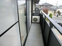 ミルグレース大福 Eのバルコニー