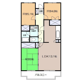 【間取り】 | エスポアール高森