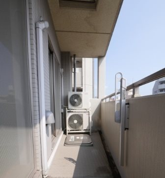 デュオステージ後楽園のバルコニー|　※別室参考写真です。