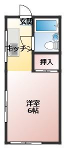 【間取り】 | コーポアルファ