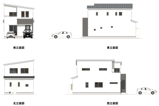 セルリアンステージ周南市江の宮町のその他|立面図