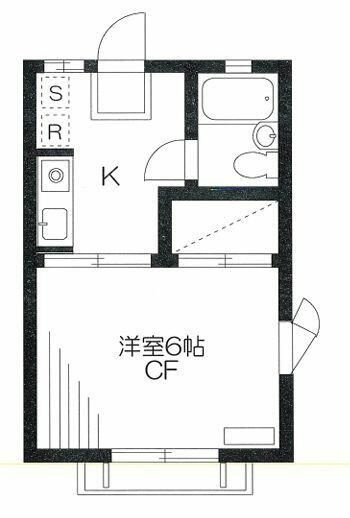 ジュネスＫの間取り