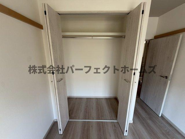 山田池住宅11号棟の収納|収納のためのスペースです