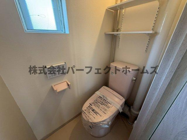 山田池住宅11号棟のトイレ|落ち着いたトイレです