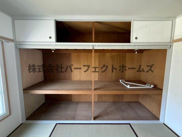 山田池住宅11号棟の収納|収納豊富です