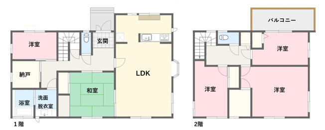 【間取り】 | 駿河区池田　中古戸建
