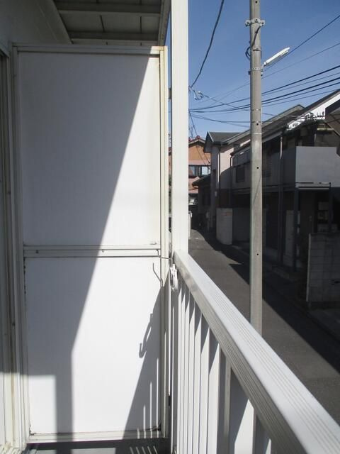 サングリーン徳丸のバルコニー