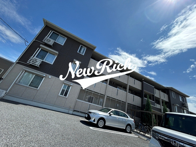 高崎市上大類町のアパートの外観