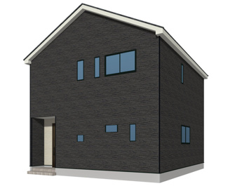 【外観パース】 | 新築建売　アーネストワン　原口町　4LDK　　4号棟　 | 建築中のため、類似物件のご案内が可能です！
ぜひお問い合わせください