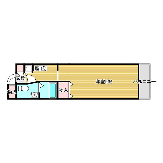 シャレー柿原の間取り