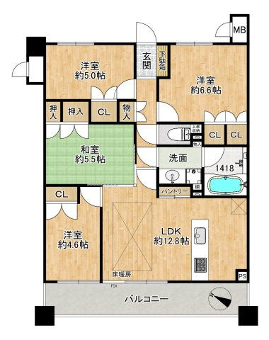 ネバーランド北大阪の間取り|◆【onehome専任物件】売主様→当社→お客様の関係でご内覧～商談までスムーズです!!