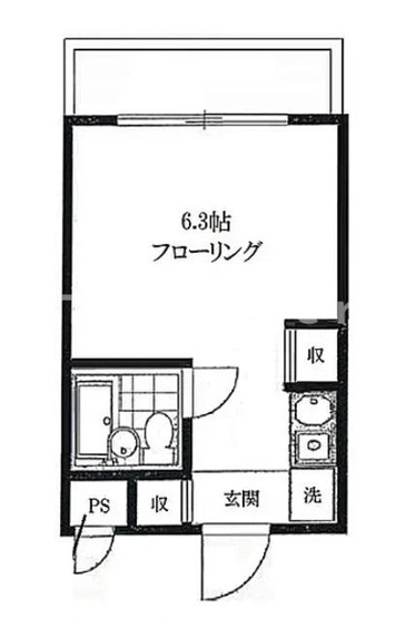 【間取り】 | スカイコート新中野