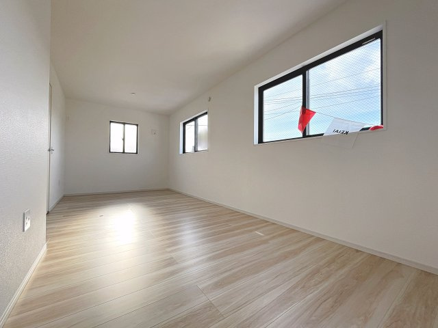 新築戸建・新築建売　郡山市富久山町8期　明健小・明健中の洋室|7.2帖と4.5帖の洋室に分割可能でお子様の成長に合わせて間取りが変更可能です！