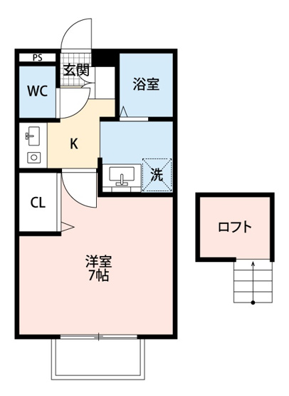【間取り】 | セジュールつるみ