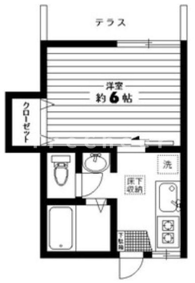 【間取り】 | ガーデンハイツＢ棟