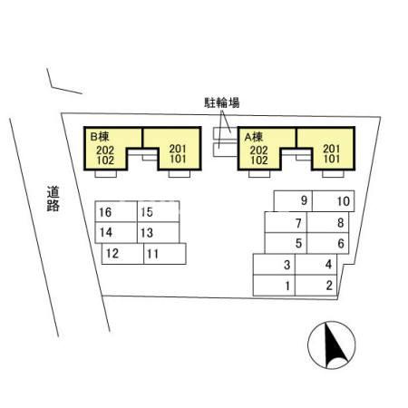 フローレンス　の区画図|当社、チルホームのHPもご覧ください(^^)/物件情報多数♪