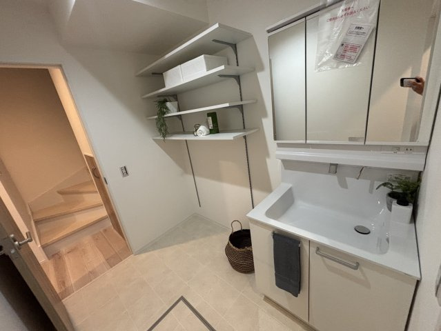 東区牛田南1丁目の独立洗面台