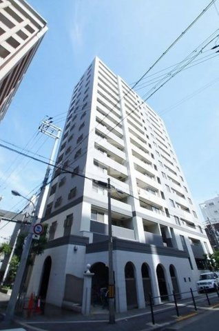 アーデンタワー新町　堀江小学校区の外観|アーデンタワー新町　分譲らしい存在感ある外観