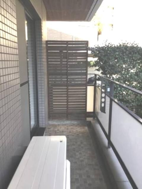 ガーデンコート碌山のバルコニー