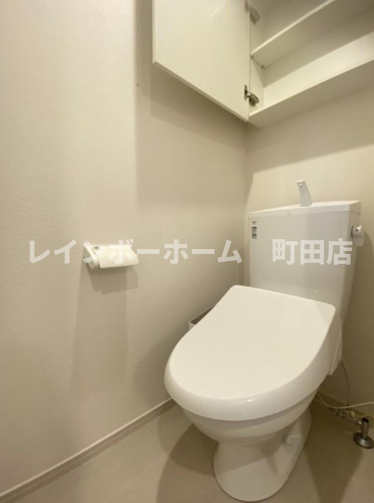 リブリ・鹿島※初期費用分割あと払いサービス利用可能物件のトイレ