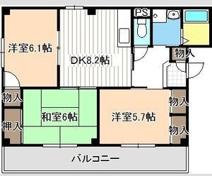 エスペラール明正の間取り