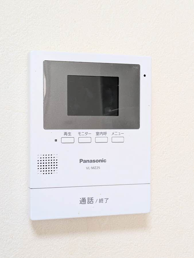 シャーメゾン田村のセキュリティ|モニタ付ドアホン