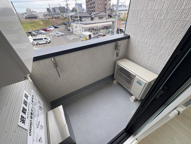 ハーモニーテラス古城のバルコニー