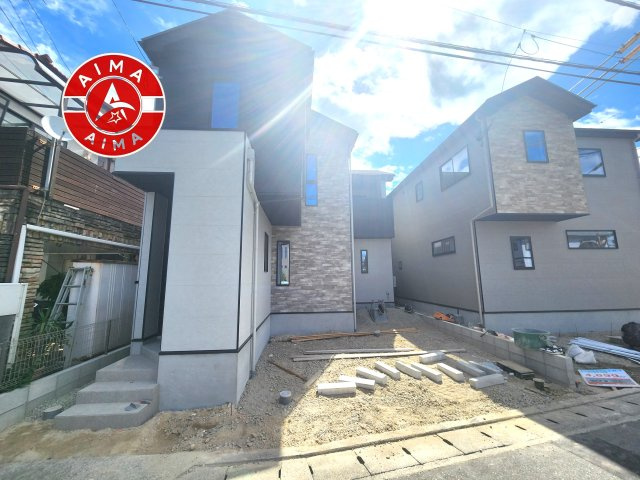 福岡市早良区飯倉3丁目第7-3棟（1号棟）の外観|デザイン性のある外観です。