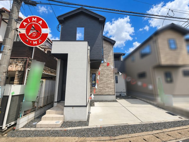 福岡市早良区飯倉3丁目第7-3棟（1号棟）の外観|デザイン性のある外観です。
