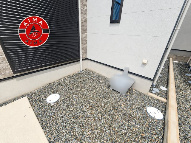 福岡市早良区飯倉3丁目第7-3棟（1号棟）の庭|お庭で自由な時間を過ごせます。