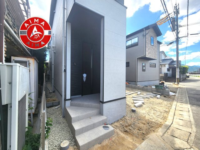 福岡市早良区飯倉3丁目第7-3棟（1号棟）の外観：施工例|おでかけの時も帰った時も、「我が家」を最初に感じでもらえる素敵な空間に。