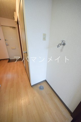 【設備】 | ハイツ寿 | 洗濯機置場です