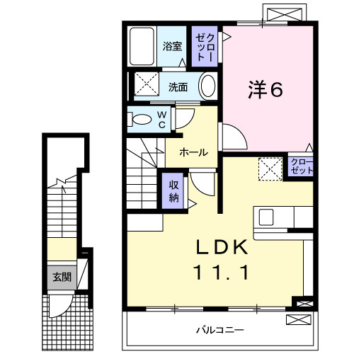 アンベリーの間取り