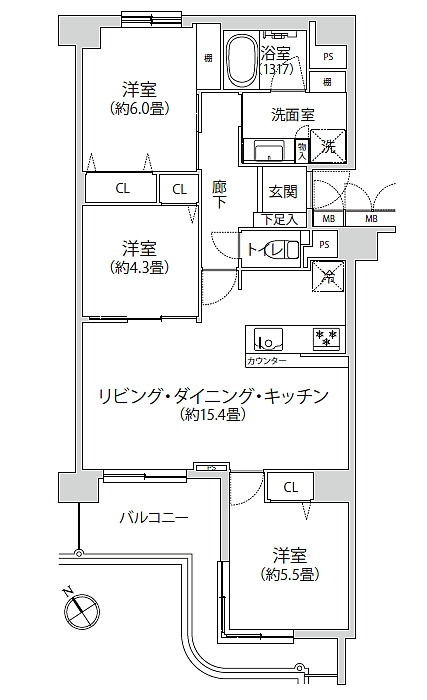 アルシオン戸田公園