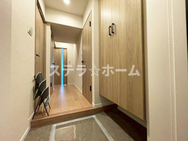 藤和千里ハイタウンの玄関|ゆったりとした玄関です