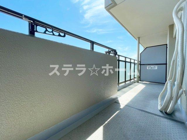 藤和千里ハイタウンのバルコニー|バルコニー付きです