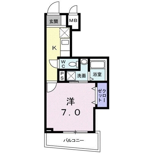 シュバリエの間取り