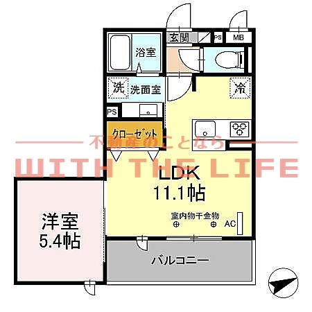 CASTILLO（カスティーヨ）【キャッシュバック】の間取り