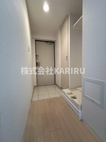 エステムプラザ大阪城パークフロントの玄関
