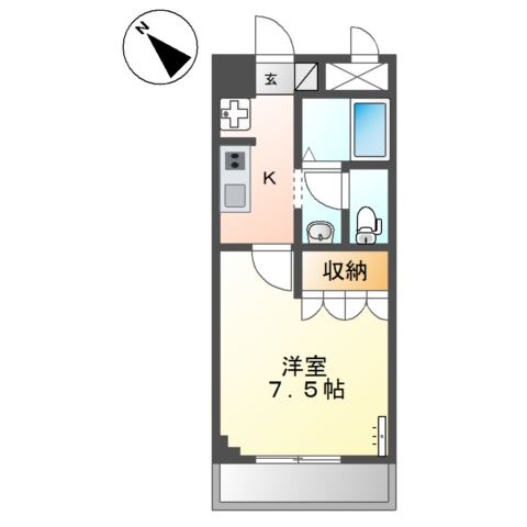 プロニティーの間取り