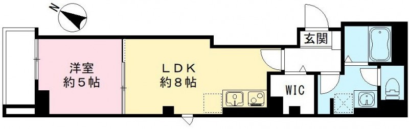 ラ　フレーズの間取り