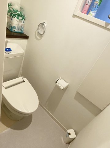 蕨市北町１丁目戸建のトイレ|シンプルで使いやすいトイレです