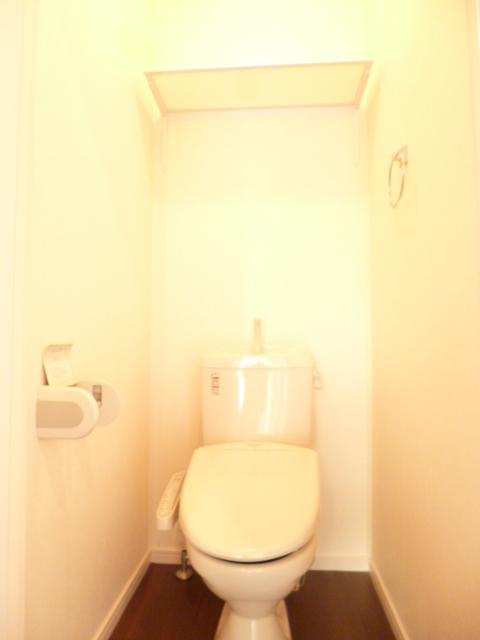 ビアンキ花崎　Ａのトイレ|ゆったりとした空間のトイレです