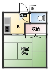 本田マンション1号棟の間取り