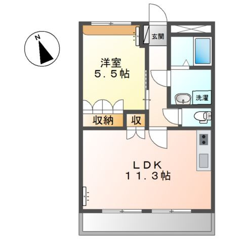 フィオレの間取り