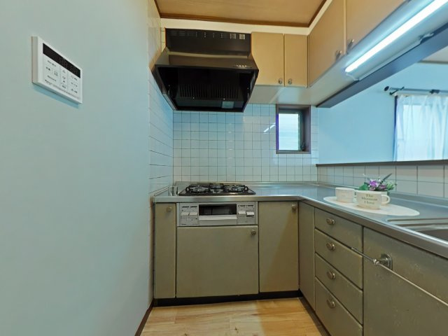 鴻巣市戸建のキッチン|コンパクトなキッチンで掃除もラクラク
