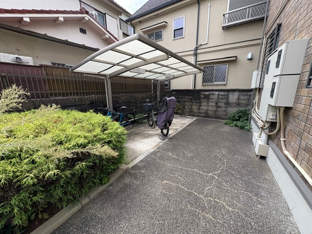 クラインガルテン　Ｂ棟の庭