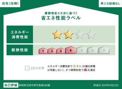 【外観】 | サンフィット | 省エネ性能ラベル