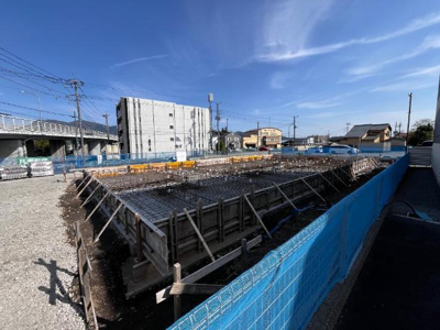 【外観】 | （仮）東田中新築アパート | 建築現場